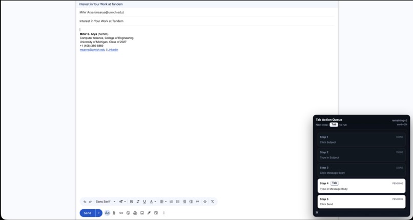 OnTab – screenshot 1