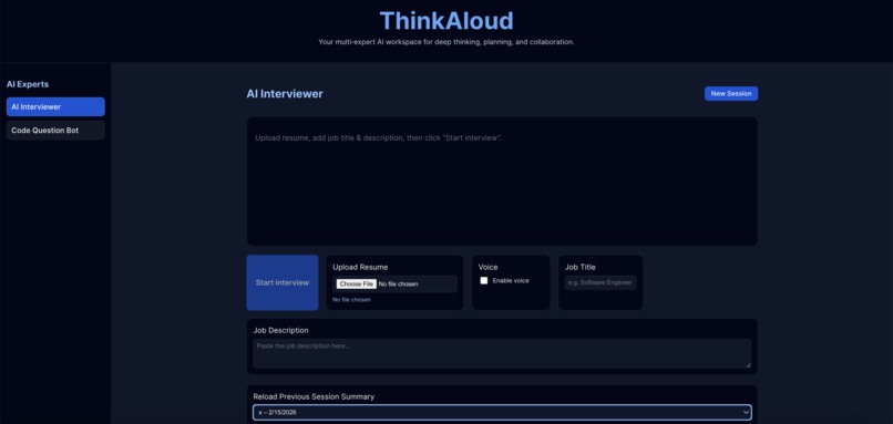 ThinkAloud – screenshot 2