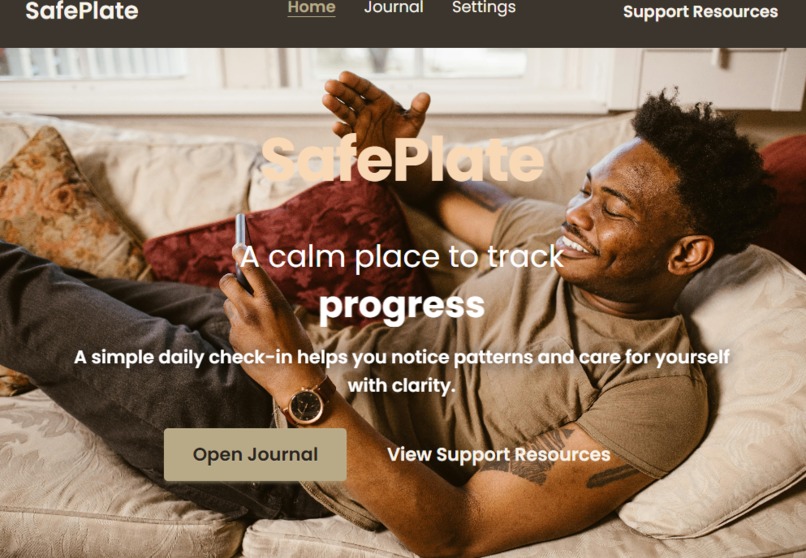 SafePlate – screenshot 1