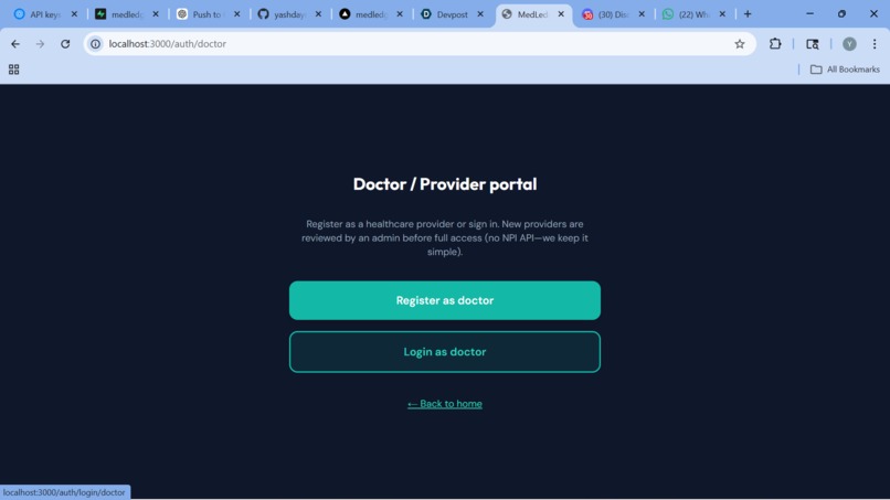 medledger-ai – screenshot 3