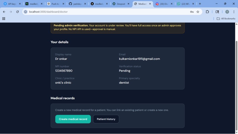 medledger-ai – screenshot 4