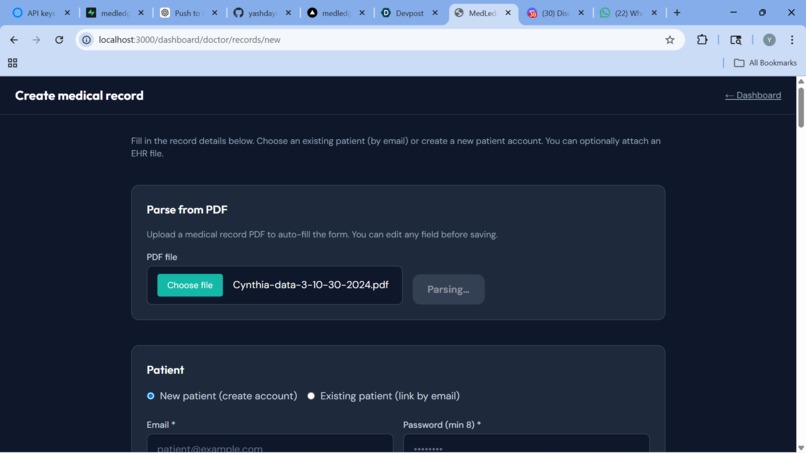medledger-ai – screenshot 5