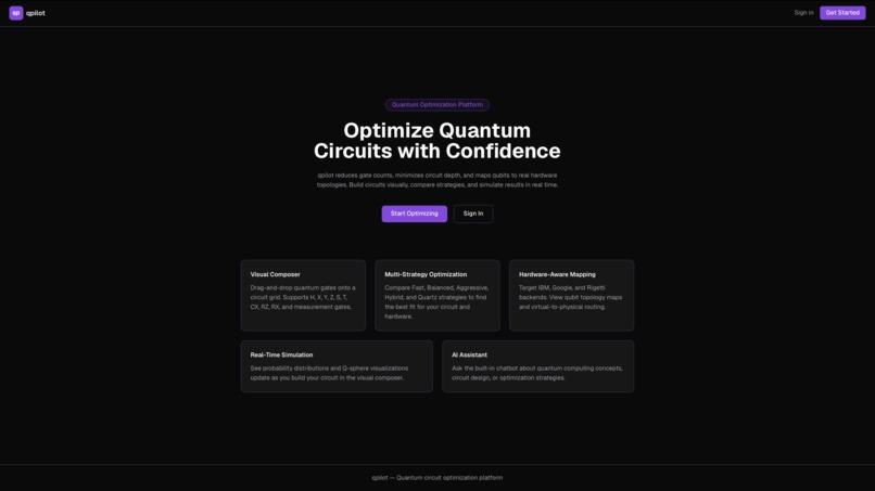 qpilot – screenshot 1