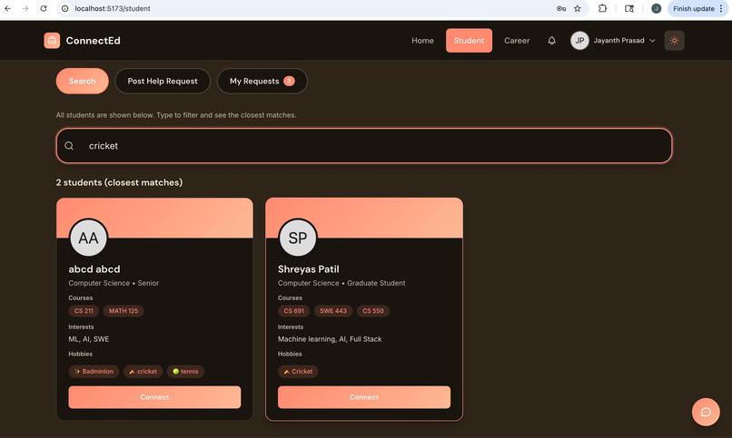 ConnectEd – screenshot 1