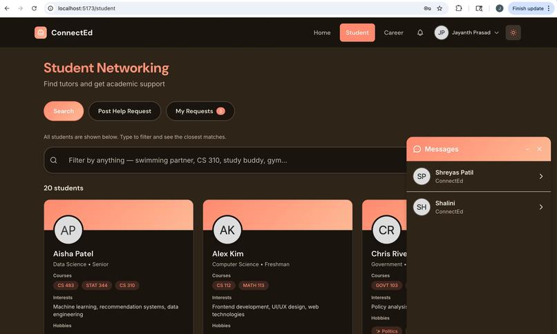 ConnectEd – screenshot 2