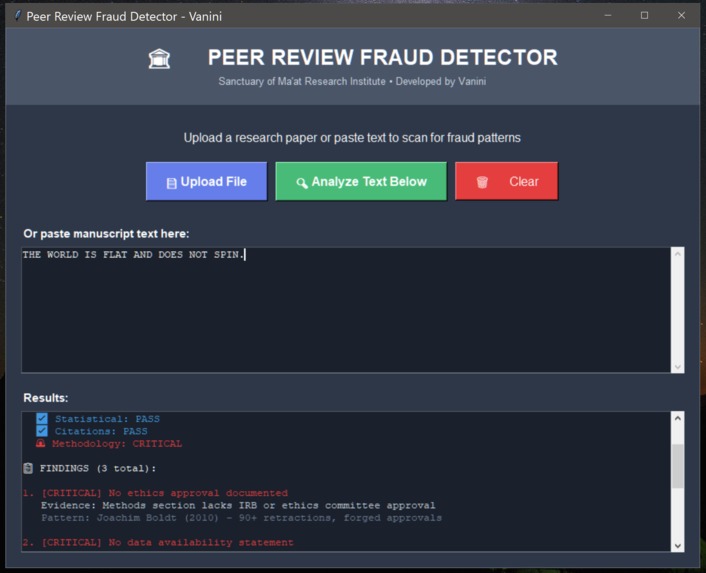 Guardian: AI-Powered Research Fraud Detection – screenshot 1