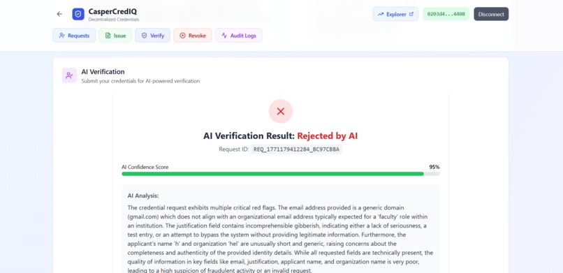 CasperCredIQ – screenshot 4