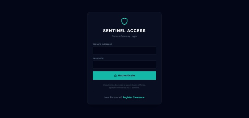 SentinelNet – AI-Defended Secure Communication Platform – screenshot 2