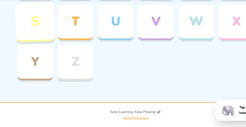 Play2Learn – screenshot 4