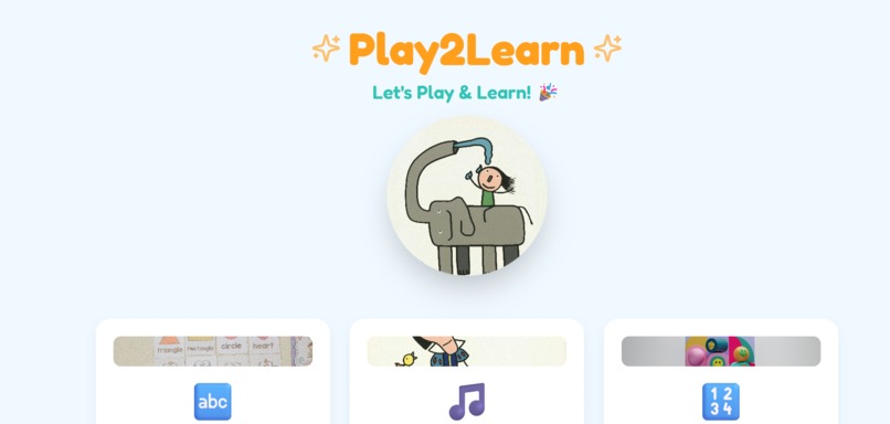 Play2Learn – screenshot 1