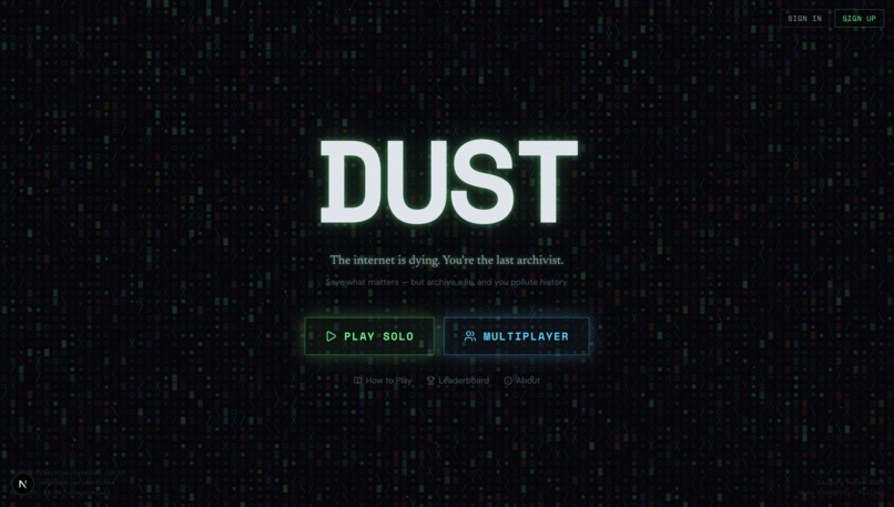 DUST – screenshot 1