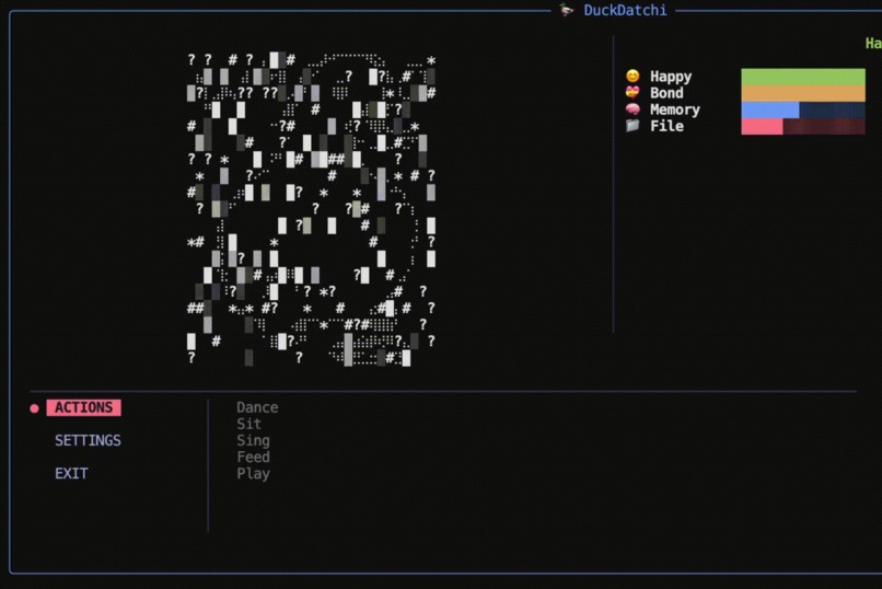 DevGotchi – screenshot 1