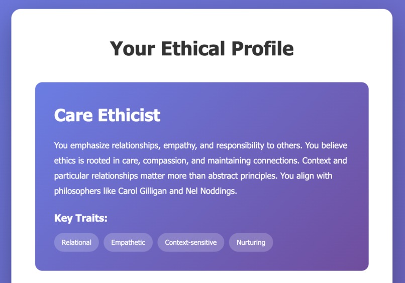 The Ethical Mirror – screenshot 3
