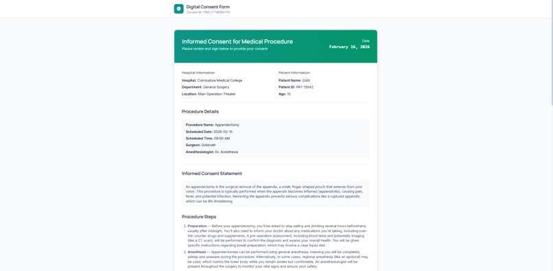 PoC² - Proof of Consent – screenshot 2