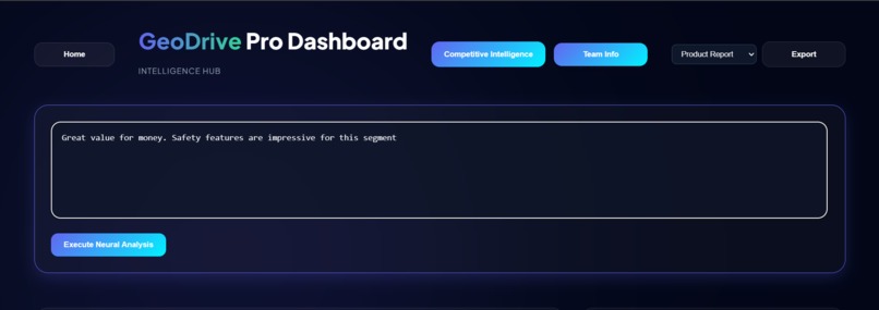 GeoDrive AI – screenshot 2