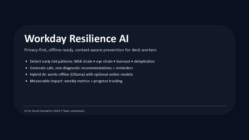 Workday Resilience AI – screenshot 8