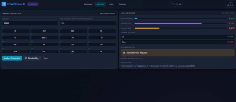 FraudSense AI – screenshot 4