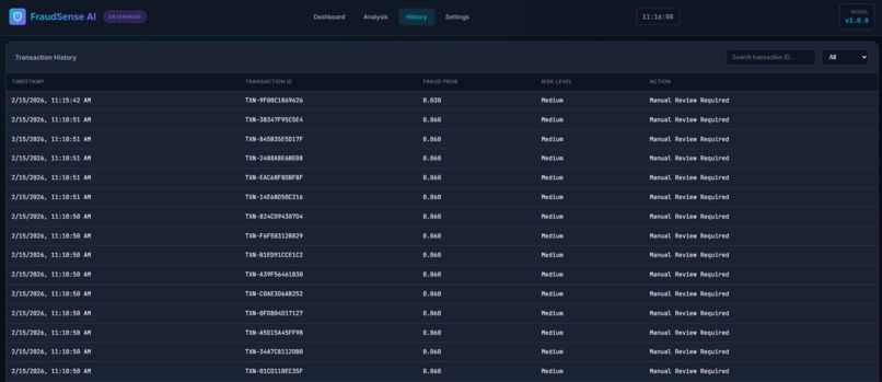 FraudSense AI – screenshot 5