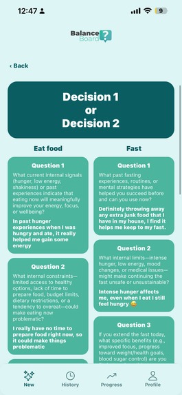 Balance Board - Decision Helper – screenshot 5