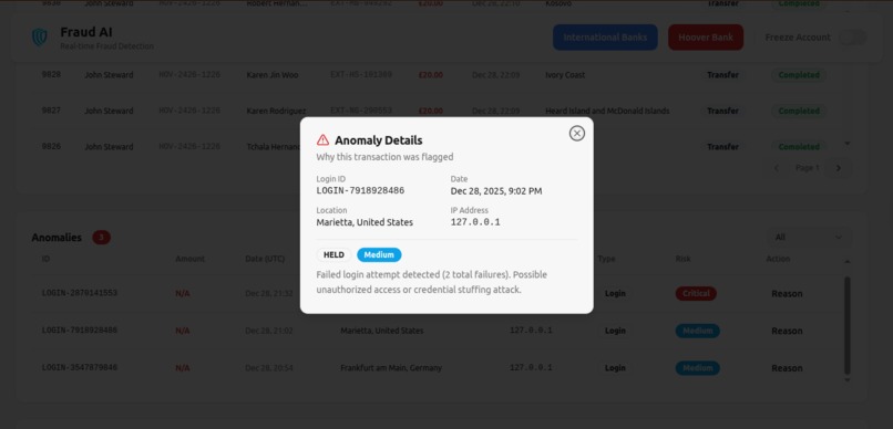 Fraud Detection AI – screenshot 8