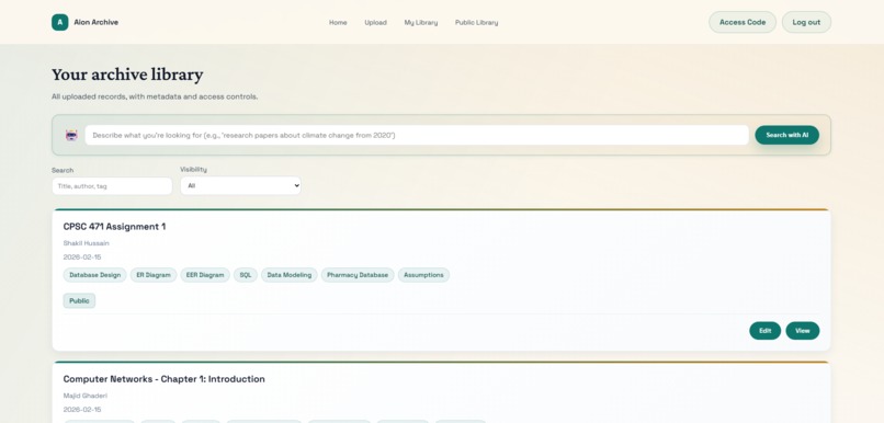 Aion Archive – screenshot 10