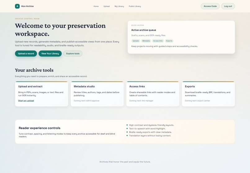 Aion Archive – screenshot 5