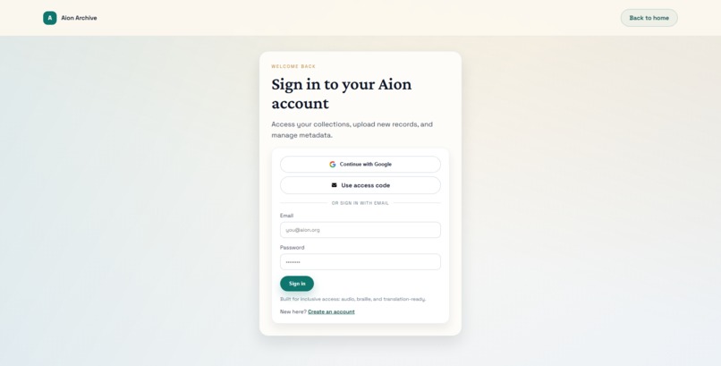 Aion Archive – screenshot 3
