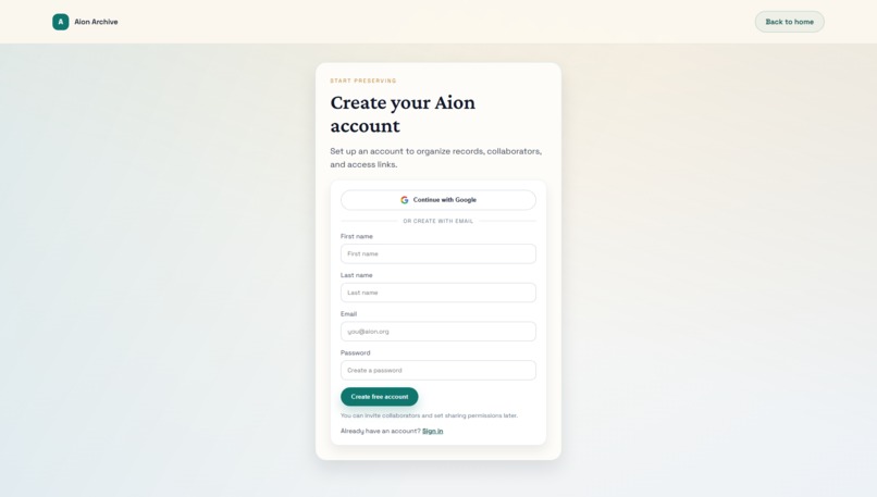 Aion Archive – screenshot 2