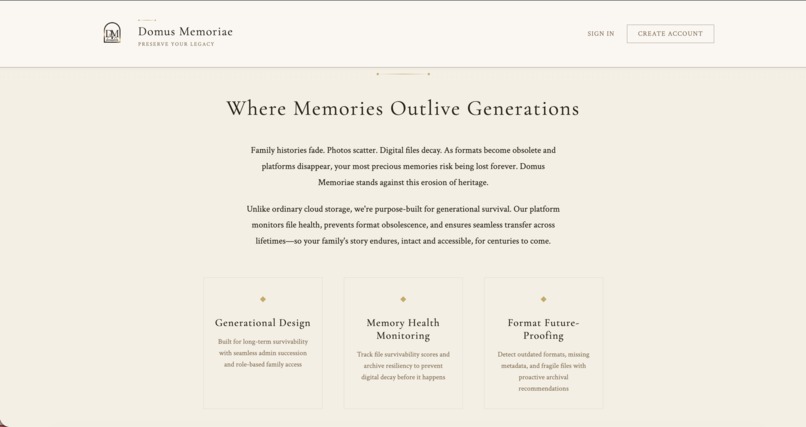 Domus Memoriae – screenshot 4