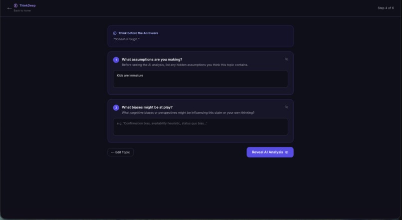 ThinkDeep – screenshot 5