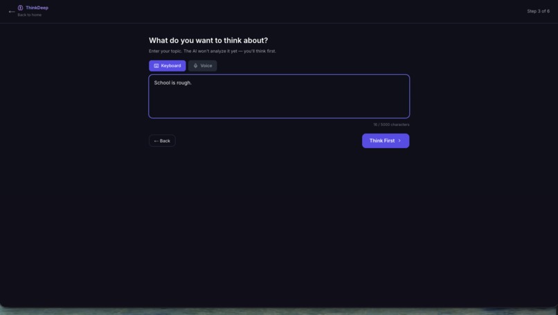ThinkDeep – screenshot 4
