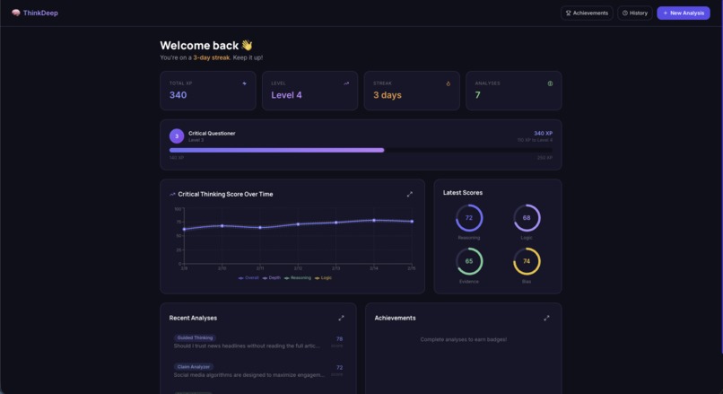 ThinkDeep – screenshot 9
