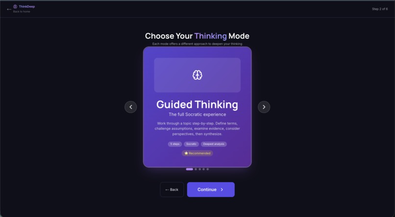 ThinkDeep – screenshot 3