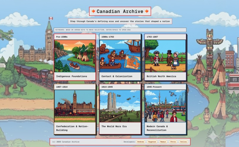 canadian-archive – screenshot 1