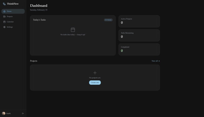 ThinkFlow – screenshot 2