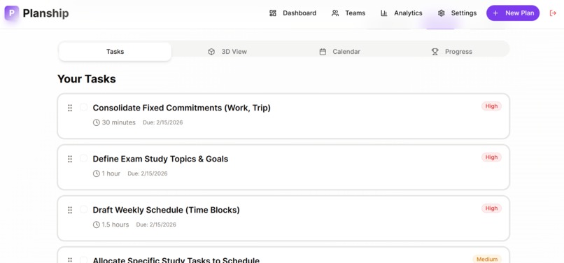 PlanShip – screenshot 2