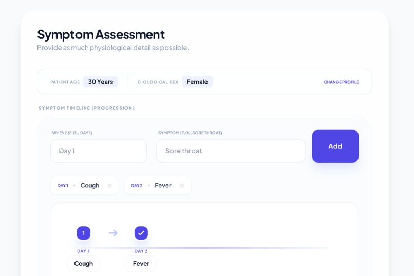 SympVis Triage Coach – screenshot 4