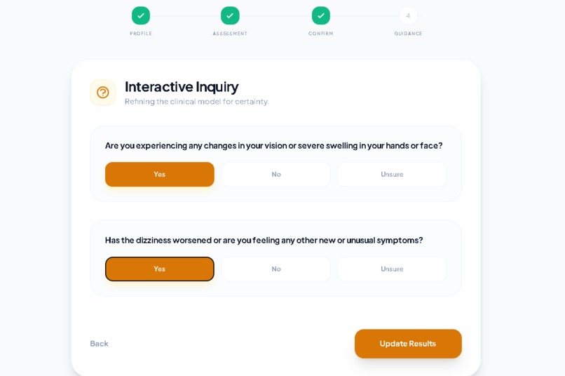 SympVis Triage Coach – screenshot 6