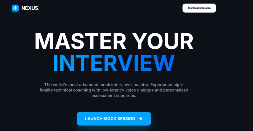 Nexus AI Interview Prep – screenshot 1