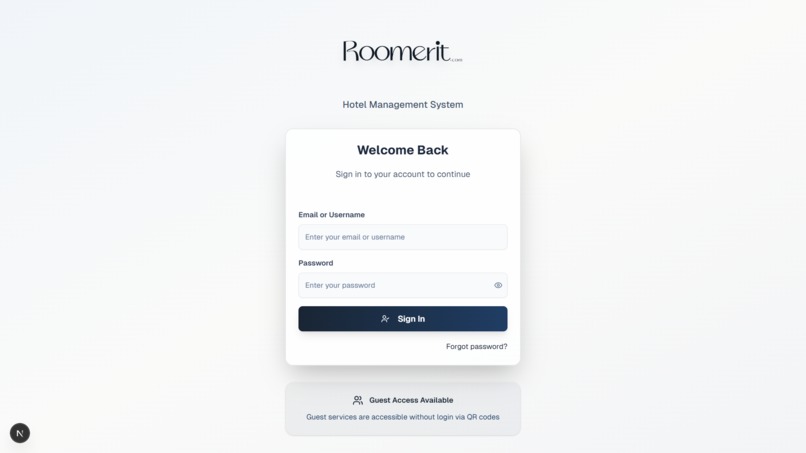 Roomerit | The Future of Hotel Management – screenshot 4