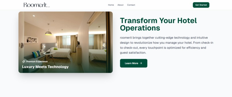 Roomerit | The Future of Hotel Management – screenshot 3