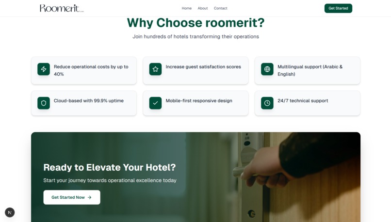 Roomerit | The Future of Hotel Management – screenshot 2