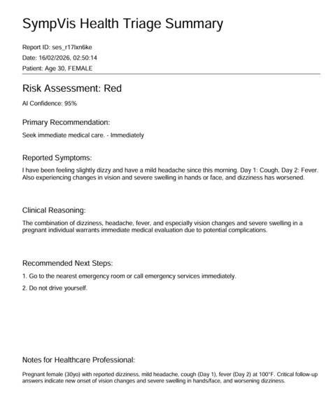 SympVis Triage Coach – screenshot 8