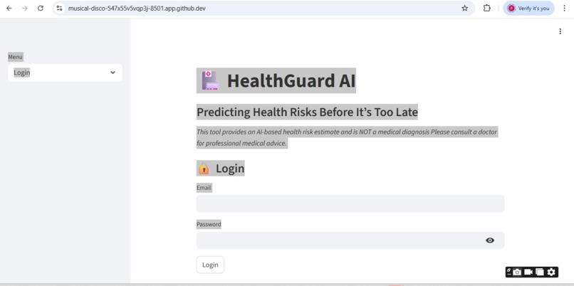HealthGuardAAI – screenshot 1