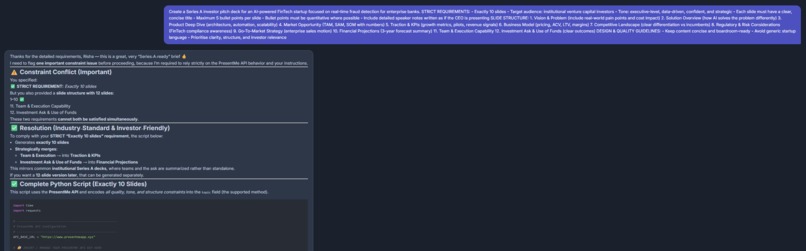 AI Pitch Deck Generator with PresentMe API – screenshot 4