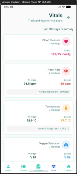 MediTrack – screenshot 1