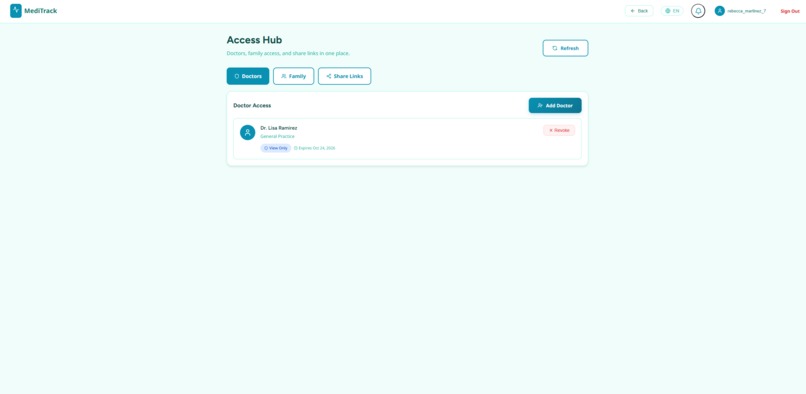 MediTrack – screenshot 4
