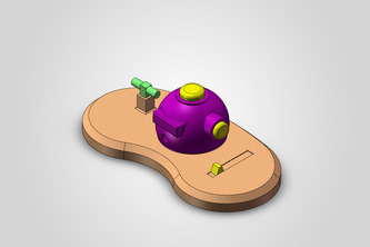 Cerebral Palsy Motor Toy