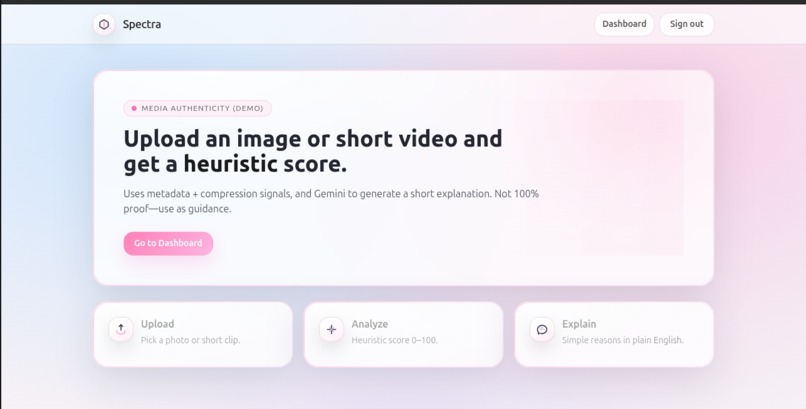 Spectra – screenshot 1
