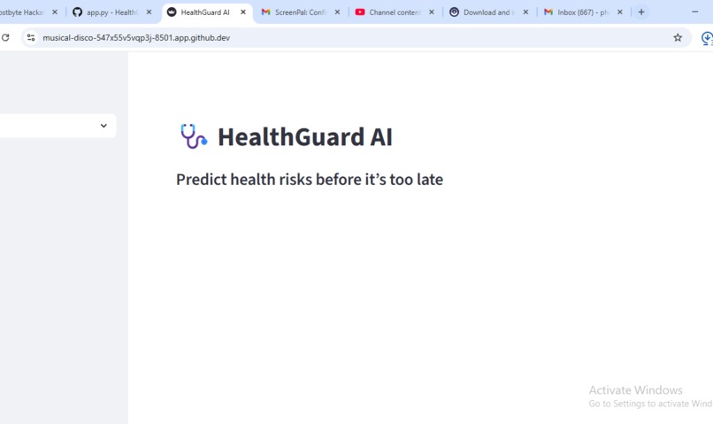 HealthGuardAI – screenshot 3